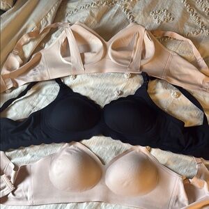 Elegant Women's Intimates Set - Black and Cream